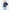 Armani Exchange Blue Polyester Jacket