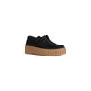 Clarks Black Suede Leather Flat Shoe