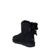 UGG Black Suede Leather Boot