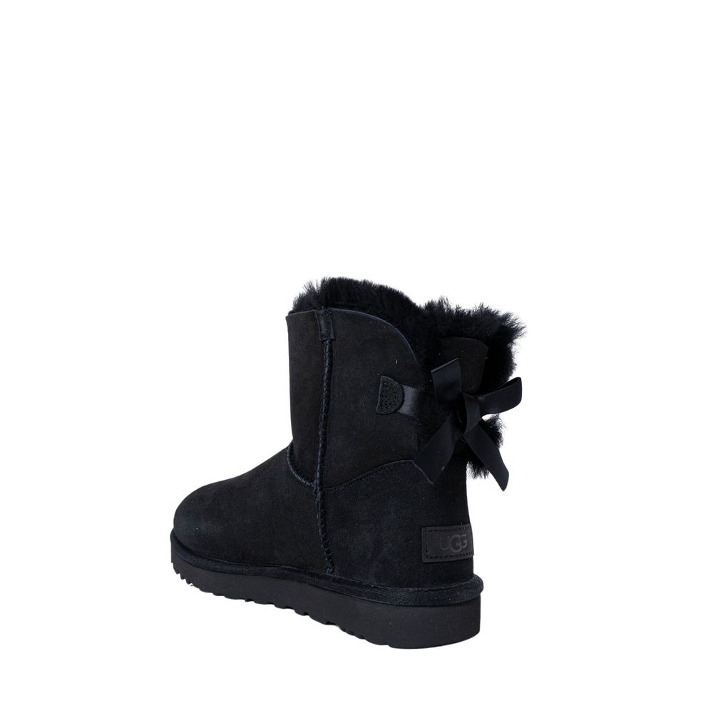 UGG Black Suede Leather Boot