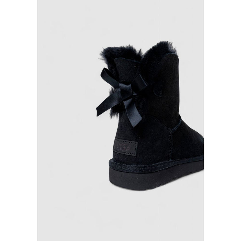 UGG Black Suede Leather Boot