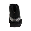 UGG Black Suede Leather Boot