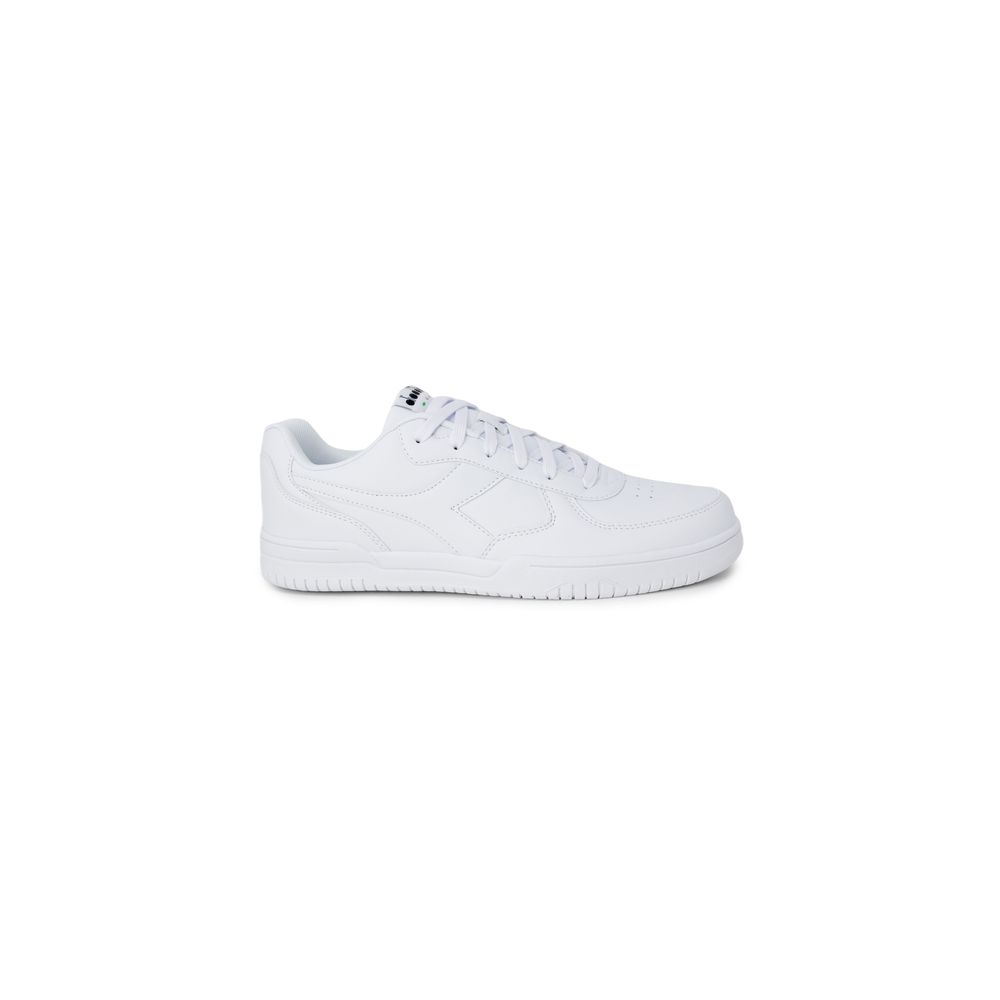 Diadora White Artificial Leather Sneaker