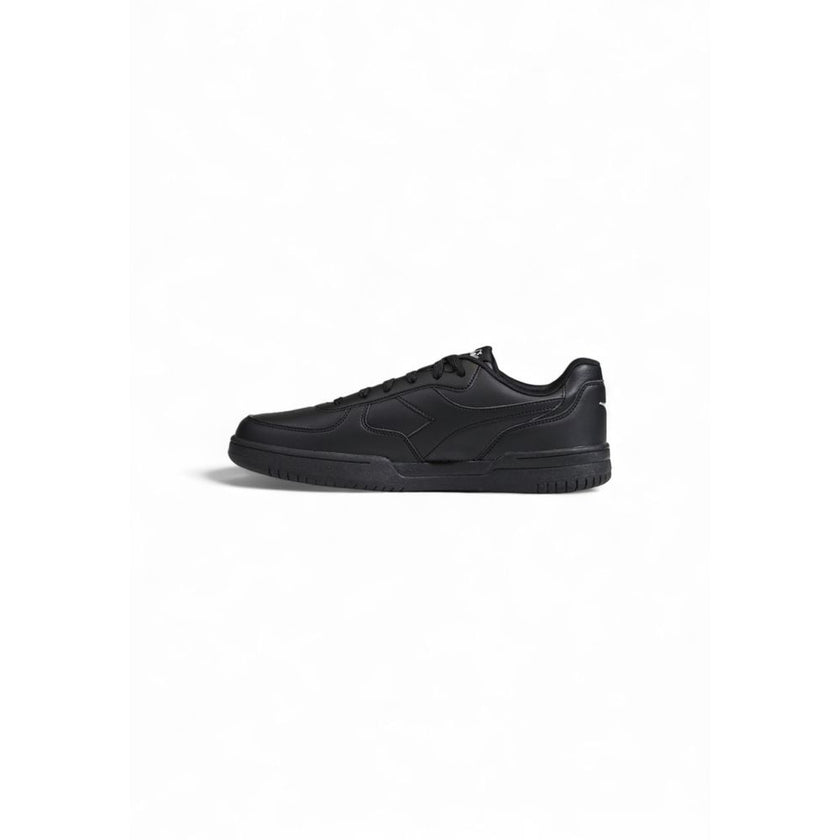 Diadora Black Artificial Leather Sneaker