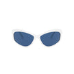 Ralph Lauren White Resin Sunglasses