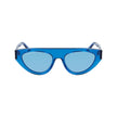 Karl Lagerfeld Blue Haircalf Sunglasses