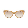 Karl Lagerfeld Brown Haircalf Sunglasses