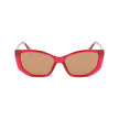 Karl Lagerfeld Red Injected Sunglasses