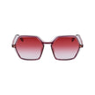Karl Lagerfeld Red Injected Sunglasses