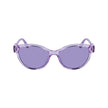 Karl Lagerfeld Purple Injected Sunglasses