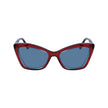 Karl Lagerfeld Red Acetate Sunglasses