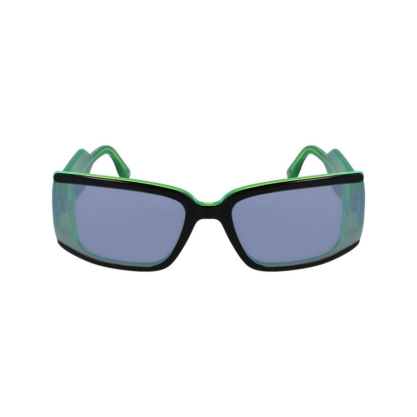 Karl Lagerfeld Black Haircalf Sunglasses