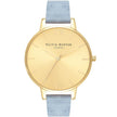 Olivia Burton Blue Leather Leather Watch