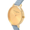 Olivia Burton Blue Leather Leather Watch
