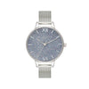 Olivia Burton Silver Steel Watch