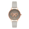 Olivia Burton Gray Leather Leather Watch