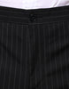 Dolce & Gabbana Black Stripe Single Breasted Formal Suit