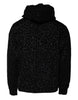 Dolce & Gabbana Black Leopard Cotton Hooded Full Zip Sweater