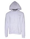 John Richmond White Logo Cotton Hooded Sweatshirt Sweater