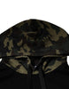 Dolce & Gabbana Black Camouflage Hooded Sweatshirt Sweater