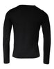 Dolce & Gabbana Black Long Sleeve Crew Neck Pullover Sweater