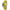 Chronotech Yellow Leather Watch