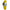 Chronotech Yellow Leather Watch