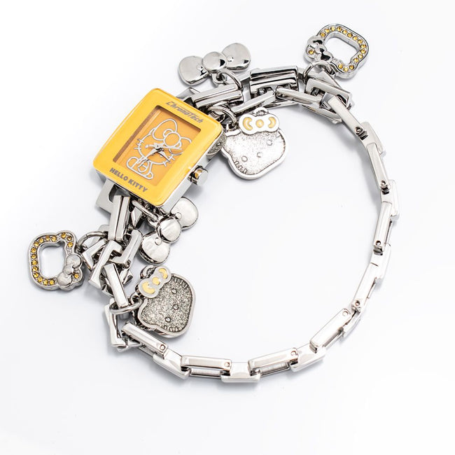 Chronotech Silver Stainless Steel Watch