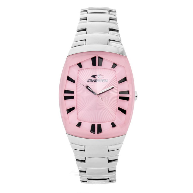 Chronotech Silver Stainless Steel Watch