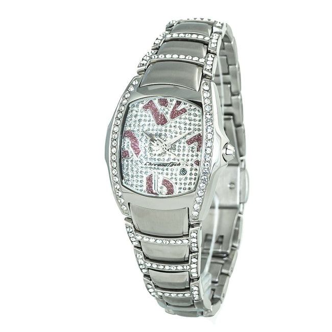 Chronotech Silver Stainless Steel Watch