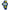 Chronotech Blue Rubber Watch
