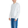Calvin Klein Jeans White Recycled Cotton Sweater