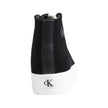 Calvin Klein Jeans Black Suede Leather Sneaker
