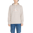 Calvin Klein Jeans Beige Recycled Cotton Sweater