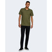 Jack Jones Green Cotton Polo Shirt