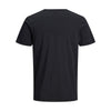 Jack Jones Black Cotton T-Shirt