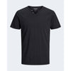 Jack Jones Black Cotton T-Shirt