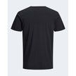 Jack Jones Black Cotton T-Shirt