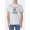 Jack Jones Gray Cotton T-Shirt