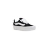 Vans Black And White Suede Leather Sneaker