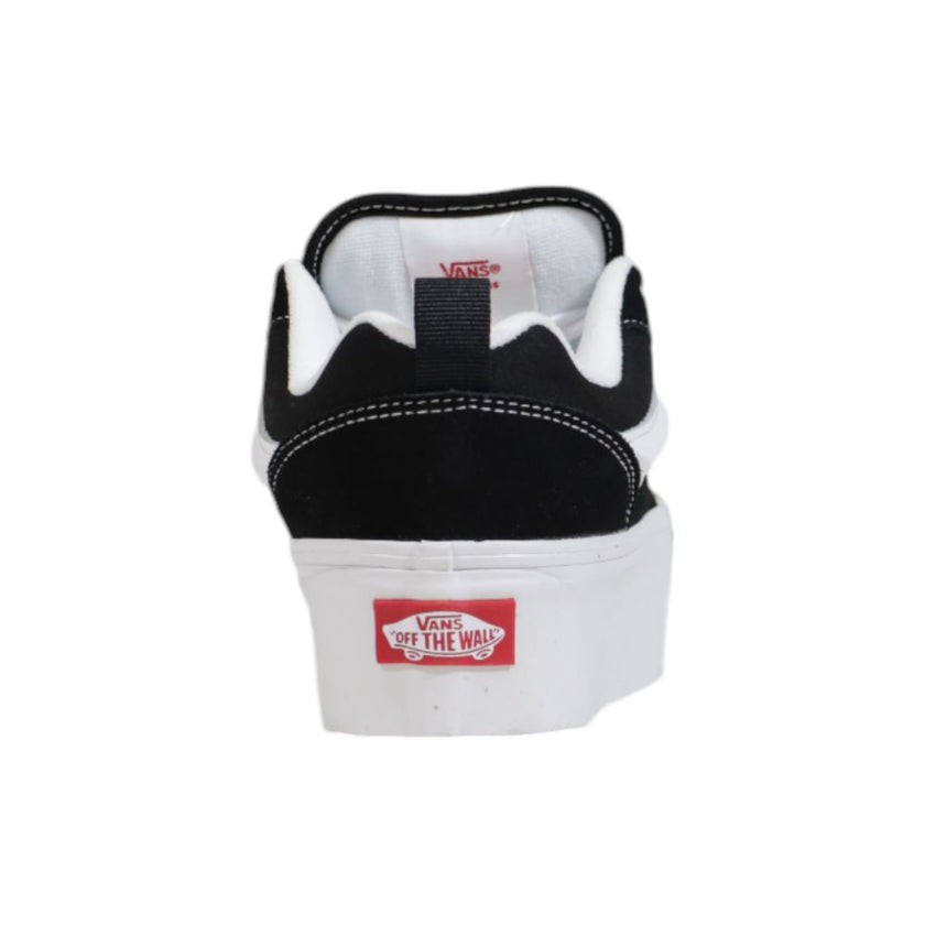 Vans Black And White Suede Leather Sneaker