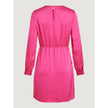 Vila Clothes Pink Polyester Dress