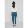 Vila Clothes Blue Polyester Jeans & Pant