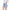 Vero Moda Light Blue Cotton Short