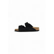Birkenstock Black Suede Leather Sandal