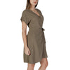 B.Young Green Viscose Dress