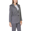 ICHI Black Polyester Suits & Blazer