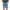 Only & Sons Blue Cotton Short