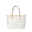 Alviero Martini Prima Classe White Leather Handbag