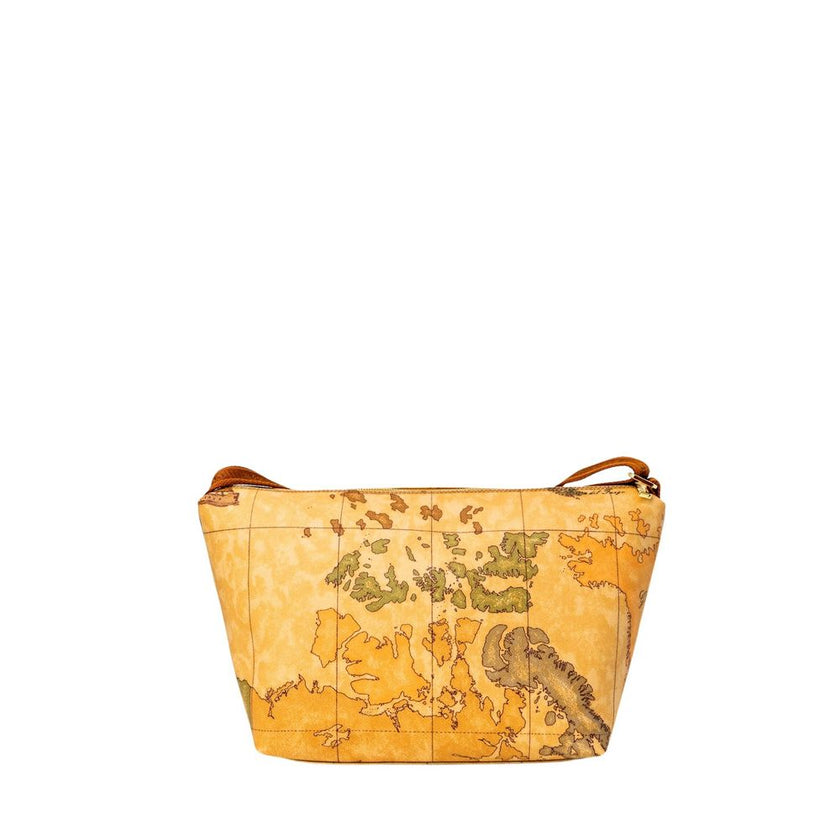 Alviero Martini Prima Classe Beige Artificial Leather Handbag